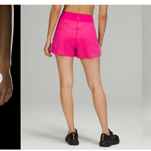 lululemon athletica Pants - Lululemon Find Your Pace High-Rise Lined Short 3" Sonic Pink Size 6